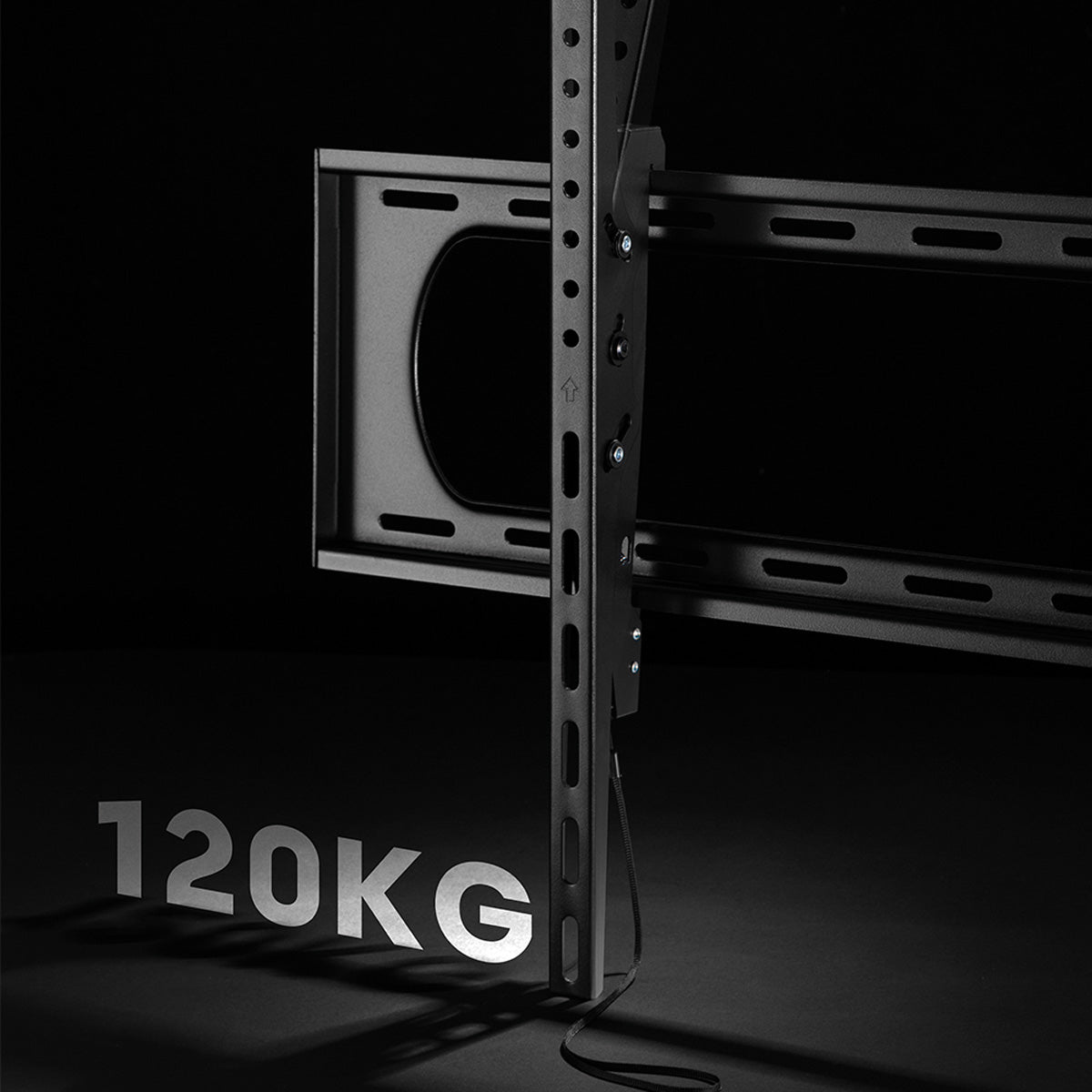 VALUE Wandhalterung – Neigbar – 60–120" – VESA 75×75–900×600 – bis 120 kg, Schwarz