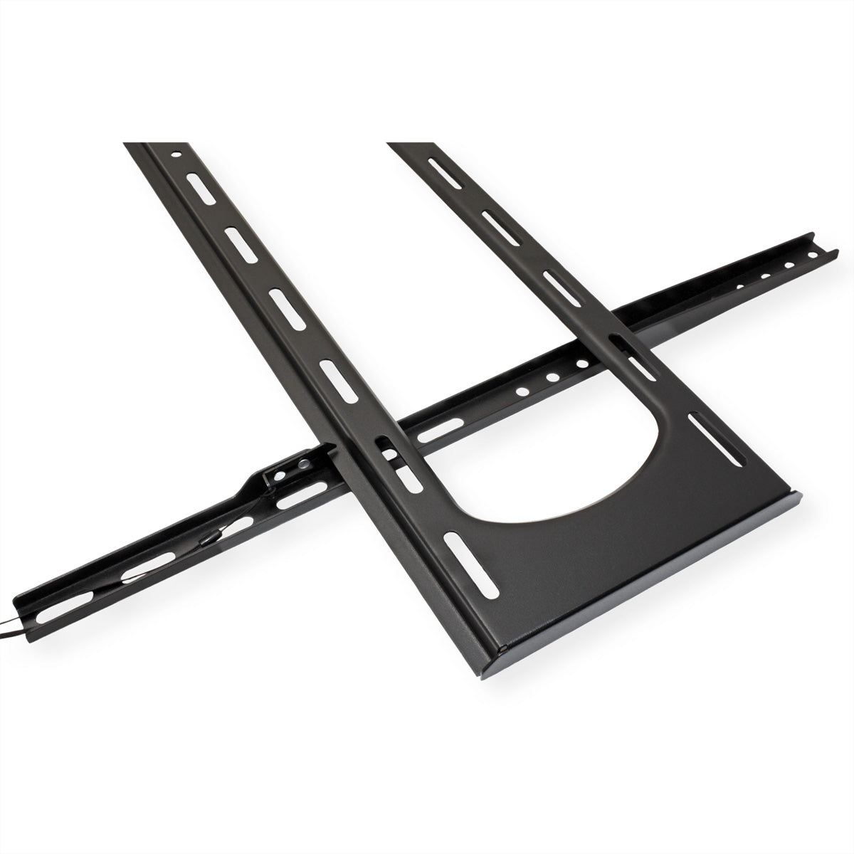 VALUE Wandhalterung – Neigbar – 60–120" – VESA 75×75–900×600 – bis 120 kg, Höhenverstellbar – Schwarz