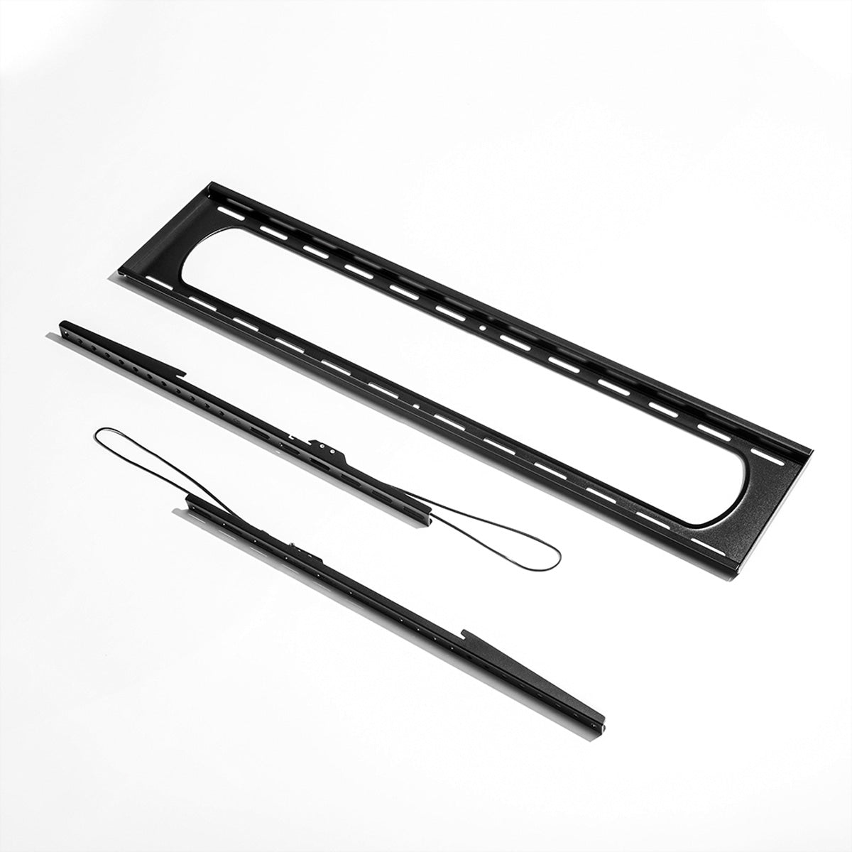 VALUE Wandhalterung – Neigbar – 60–120" – VESA 75×75–900×600 – bis 120 kg, Höhenverstellbar – Schwarz