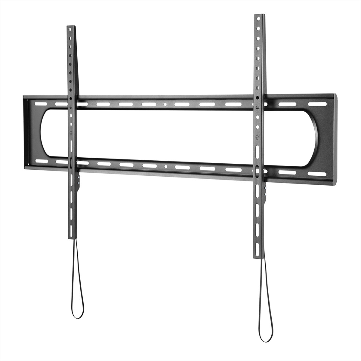 VALUE Wandhalterung – Neigbar – 60–120" – VESA 75×75–900×600 – bis 120 kg, Höhenverstellbar – Schwarz