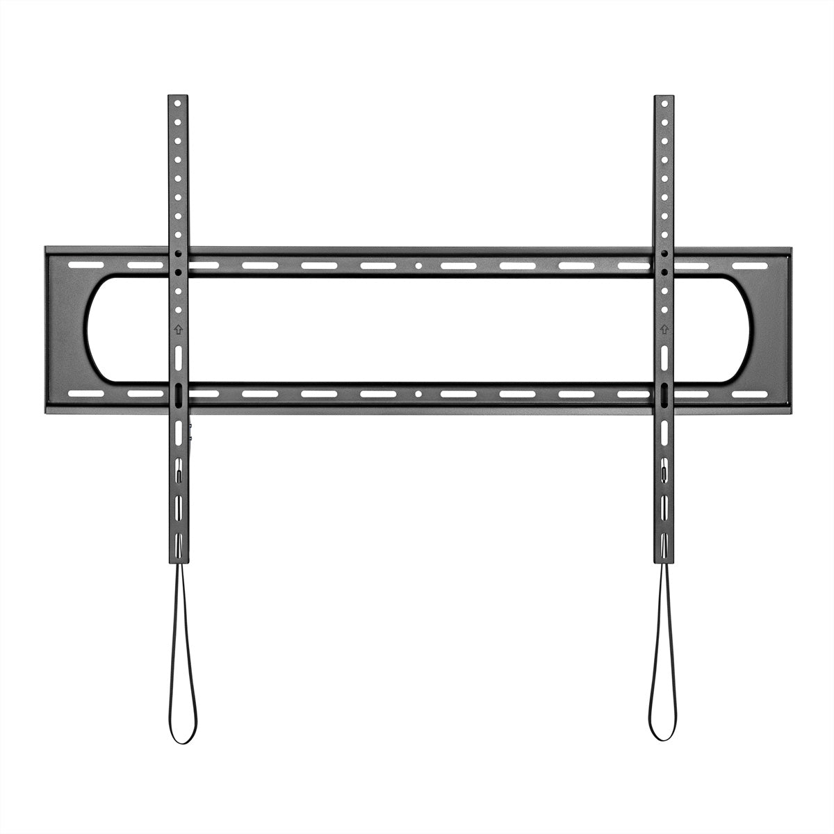 VALUE Wandhalterung – Neigbar – 60–120" – VESA 75×75–900×600 – bis 120 kg, Höhenverstellbar – Schwarz