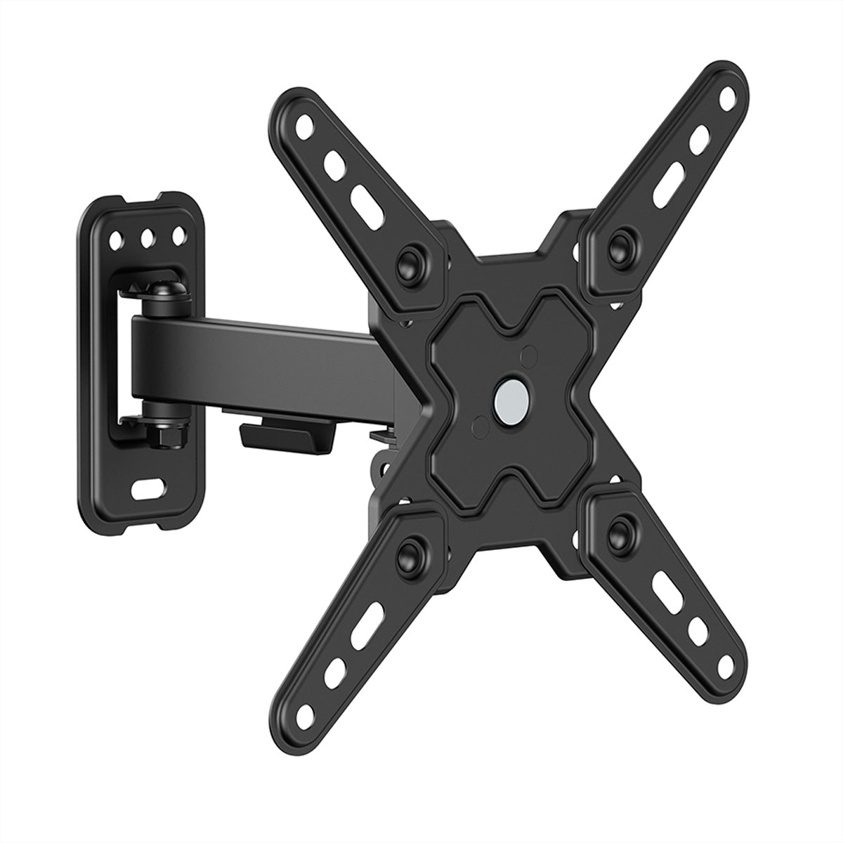 VALUE Wandhalterung – Vollbeweglich – 13–43" – VESA 75×75–200×200 – bis 20 kg, für TV und Monitore – Schwarz