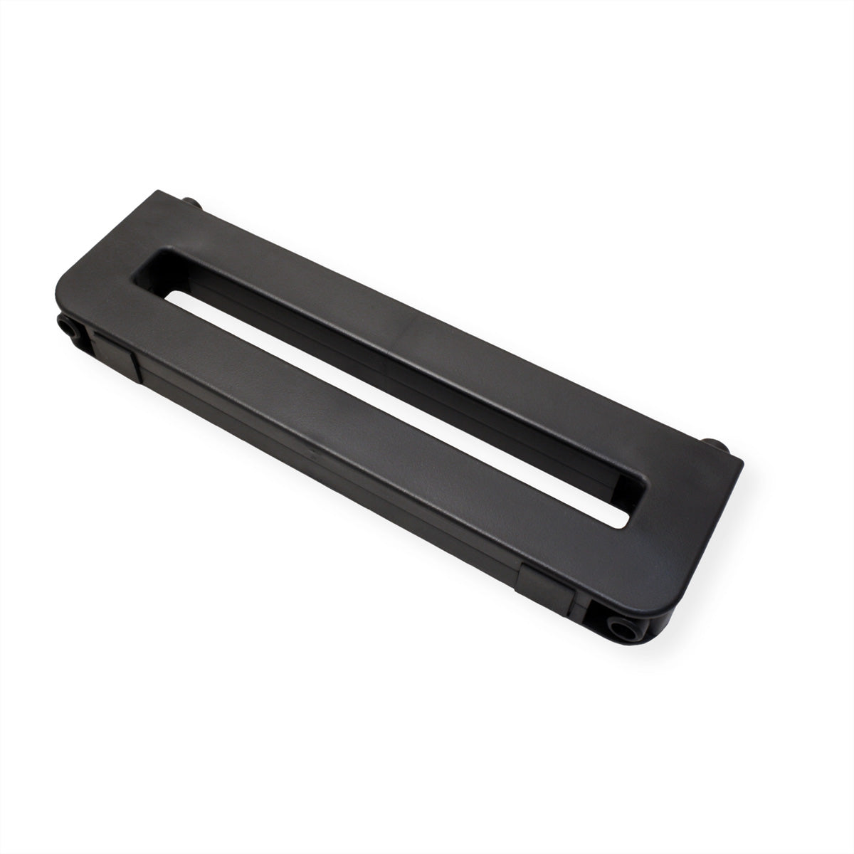 VALUE Monitor-/Laptop-Ständer – höhenverstellbar, extra-breit, bis 20 kg – 900 × 250 × 115 mm, Holz, Schwarz