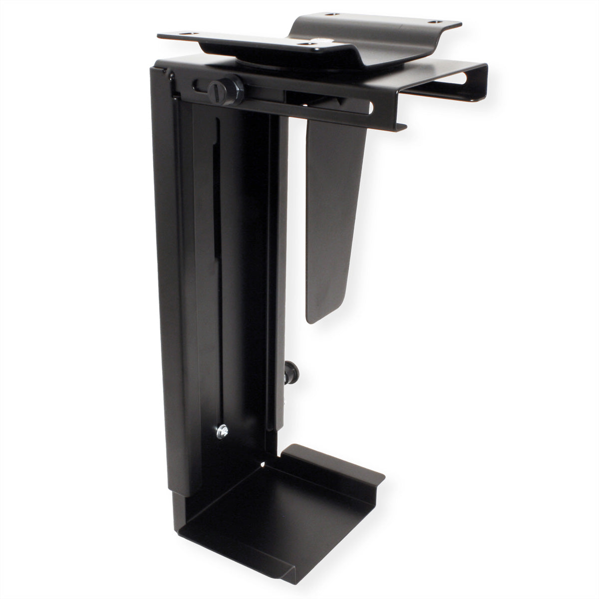 VALUE CPU-Halterung (Untertisch) – bis 10 kg, Schwarz, Stahl