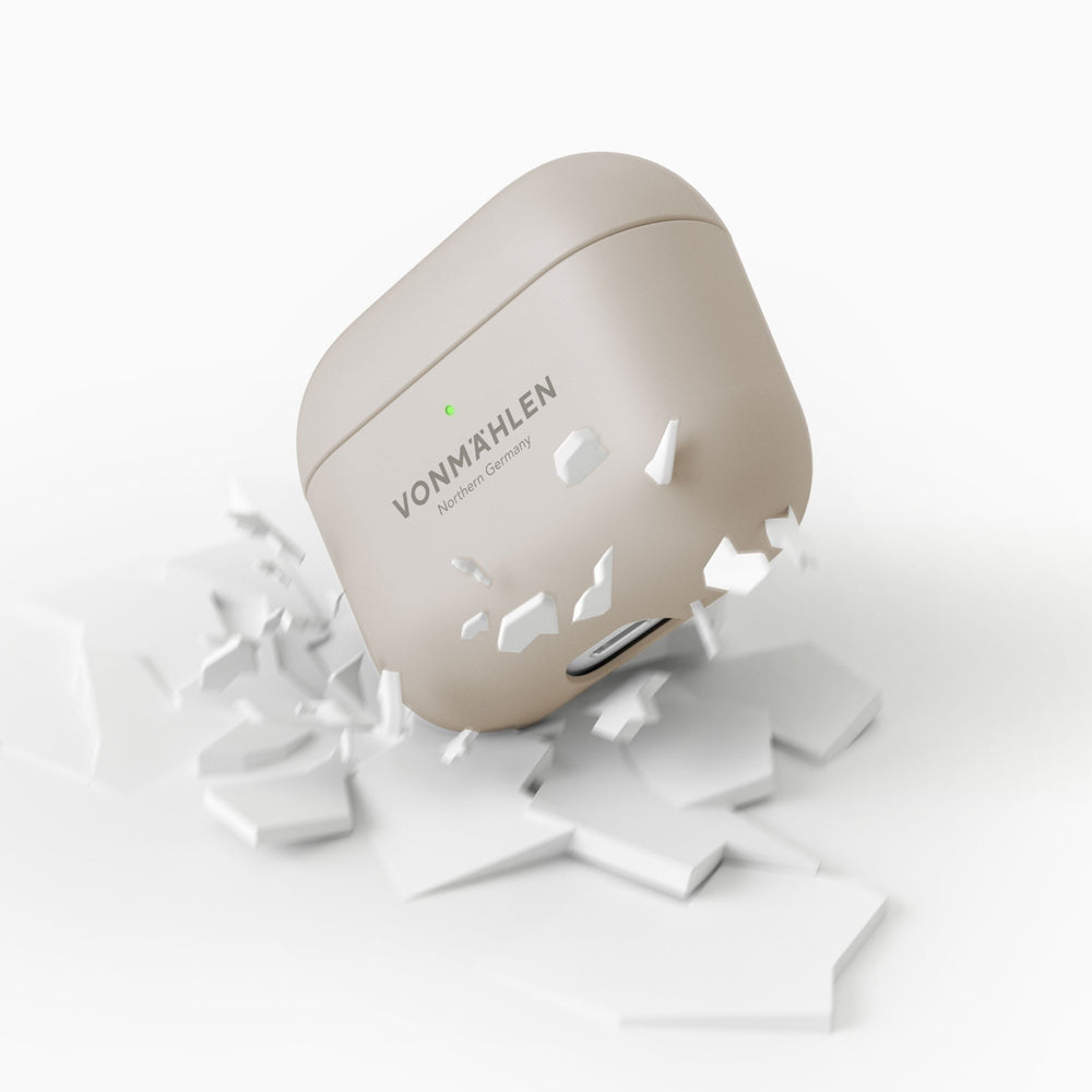 Vonmählen Thin Case – Schutzhülle – für Apple AirPods (4. Gen.) – Creme