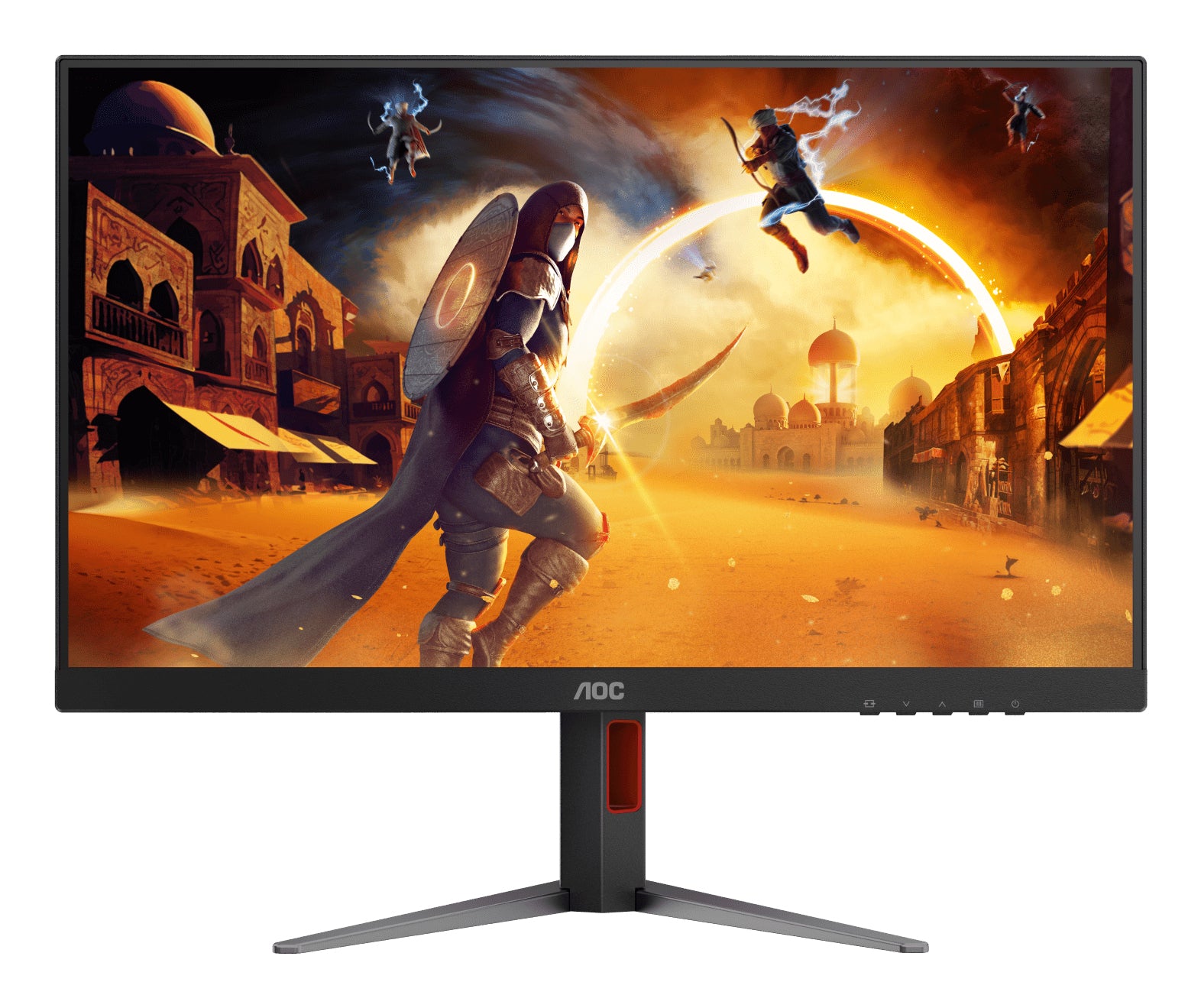 AOC Q27G4ZD – Monitor, 27" WQHD (2560 × 1440), QD-OLED, 240 Hz, VESA 100 × 100, Rot
