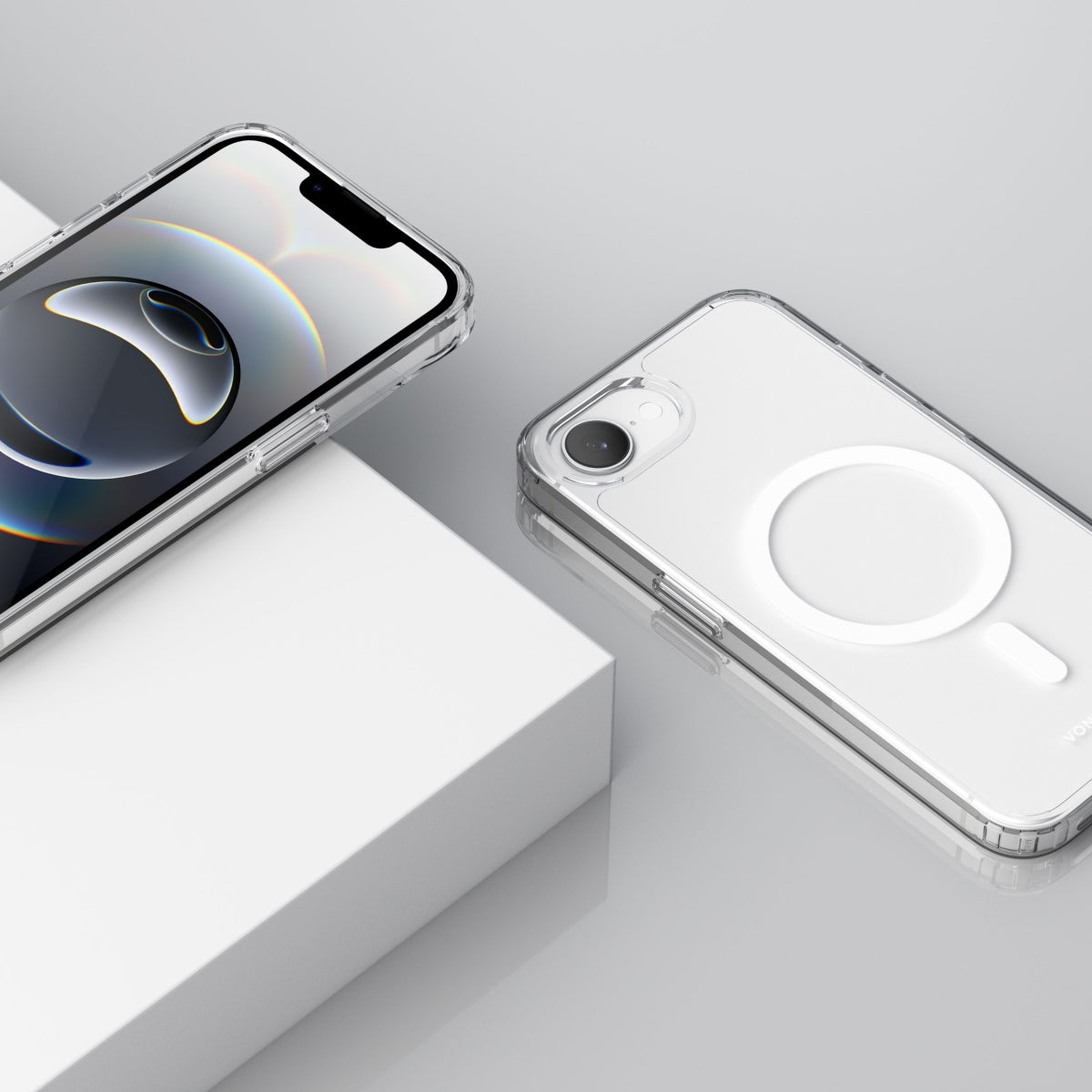 Vonmählen Backcover – für Apple iPhone 16e – transparent – PC, MagSafe-kompatibel