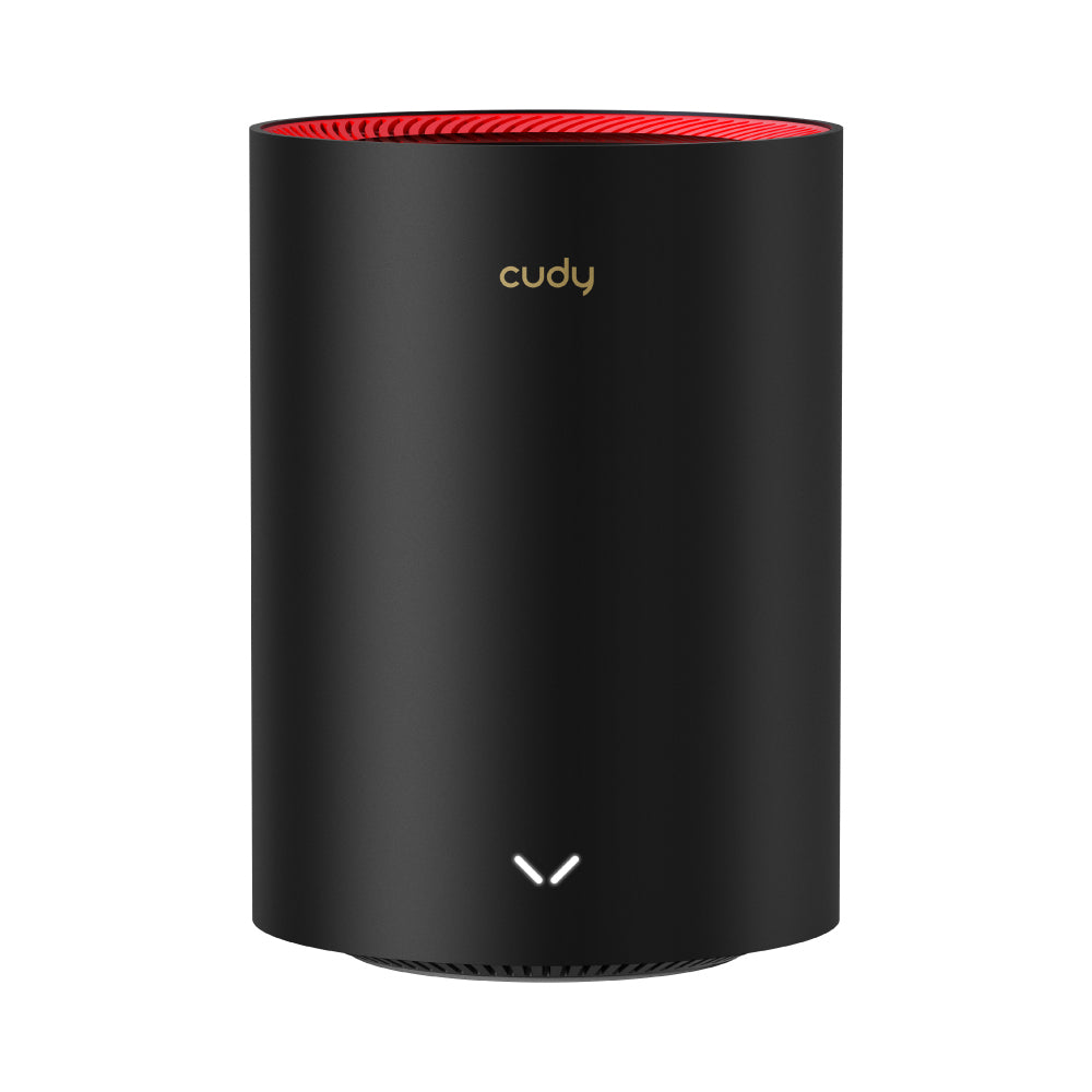Cudy M3000 Mesh-Set (2er) – Wi-Fi 6 (AX3000), Dual-Band (2,4/5 GHz), 2,5GbE WAN + 1× 1G LAN je Node, weiss