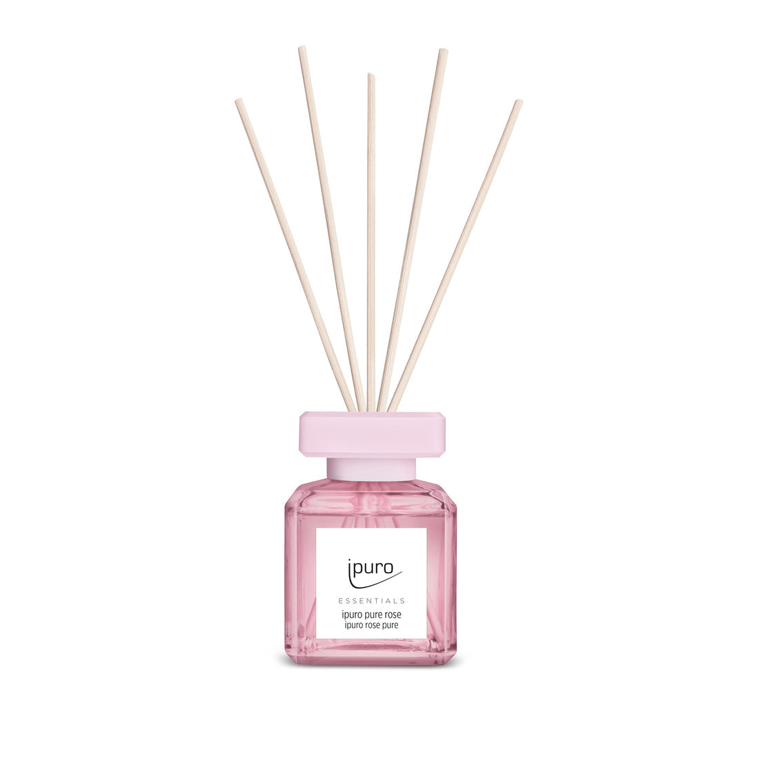 ipuro ESSENTIALS pure rose – Duftstäbchen, 100 ml