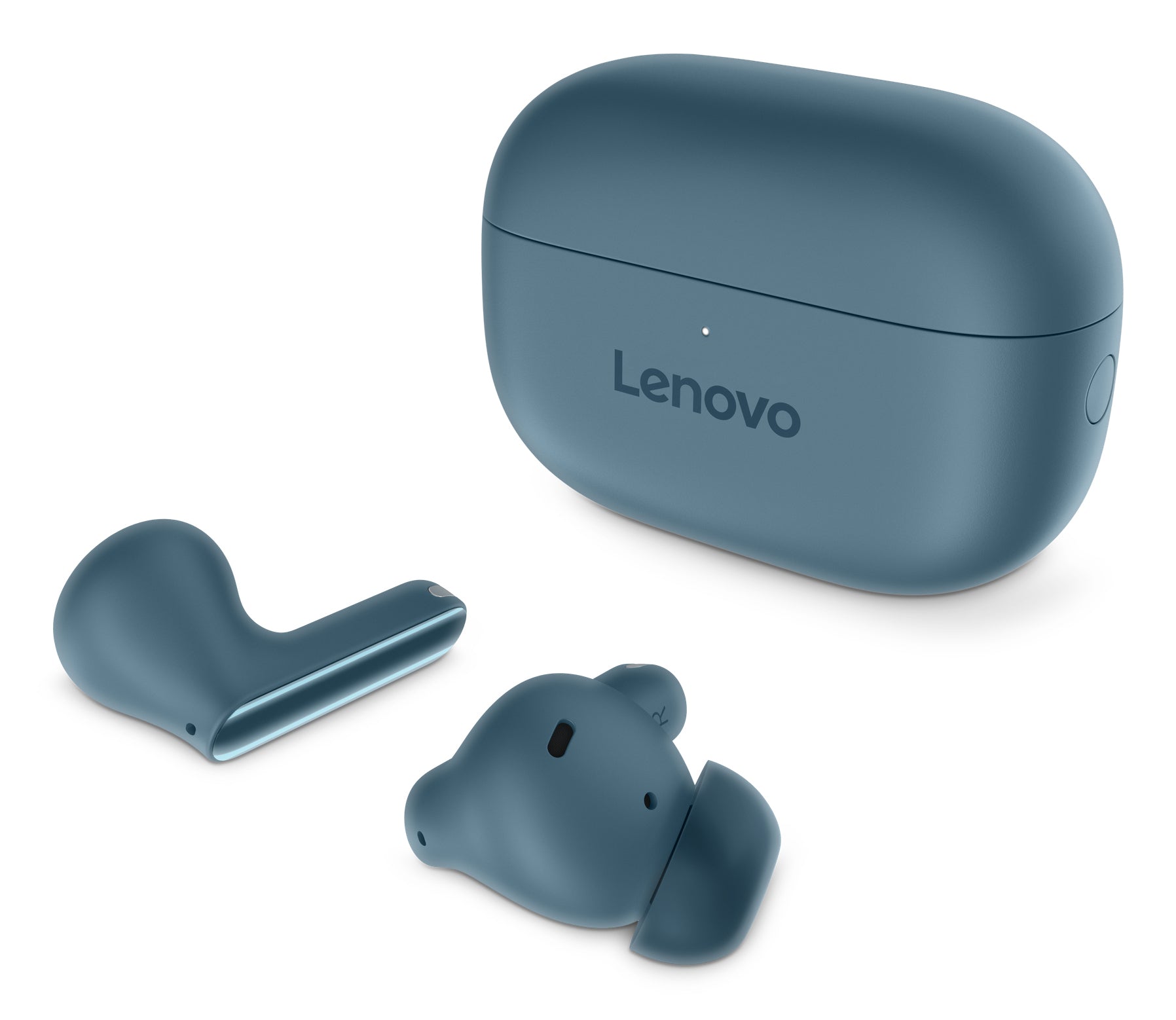 Lenovo Yoga PC Edition TWS In-Ear – Stereo, TWS, ANC, mit Ladecase, Türkis, BT 5.3
