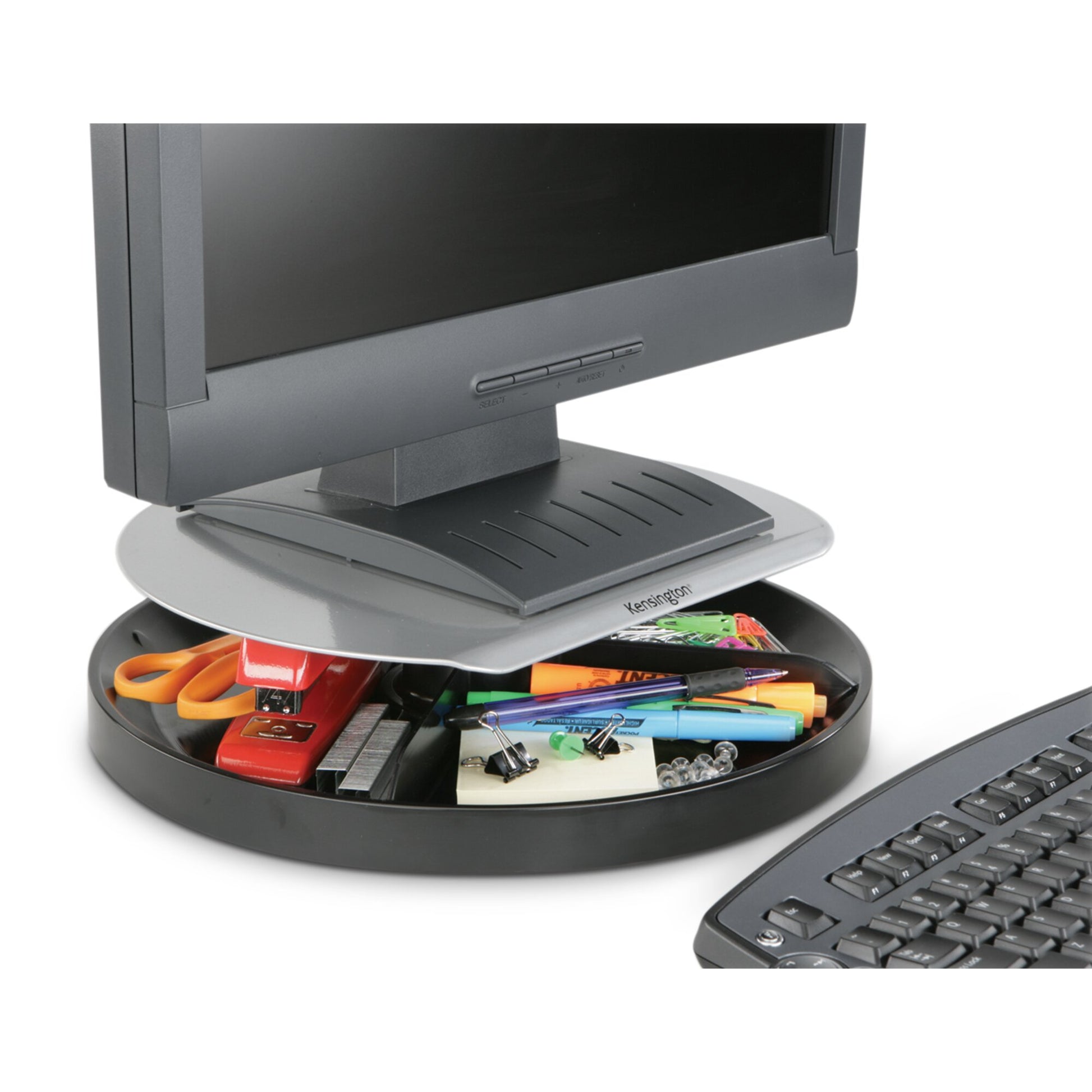 Kensington SmartFit Spin2 – Monitorhalterung, Standfuss, Grau