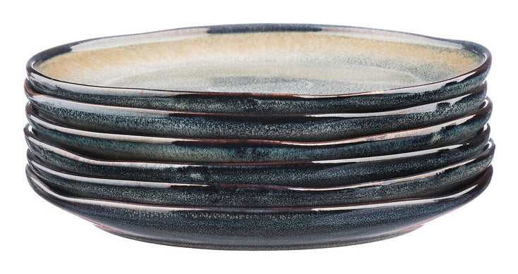 Björn GENESIS Speiseteller – Ø 20,5 cm, Keramik, Grau