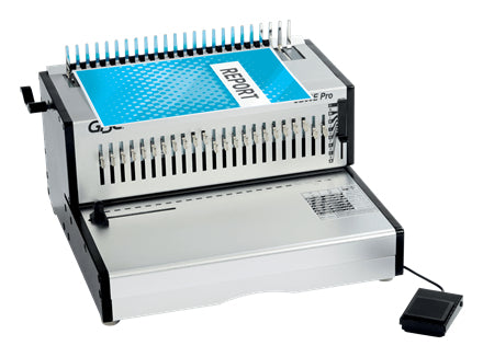 GBC CB30EPro Stanz- und Bindemaschine – Plastik- und Drahtbindung, für 21-Loch, A4, bis 30 Blatt