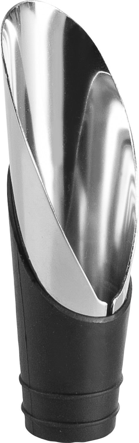 Ibili Weinausgiesser – 8 cm, Edelstahl, Schwarz