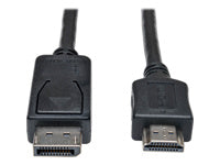 Tripp Lite P582-010 Kabel DisplayPort zu HDMI – 1920 × 1080, 3,05 m, Schwarz