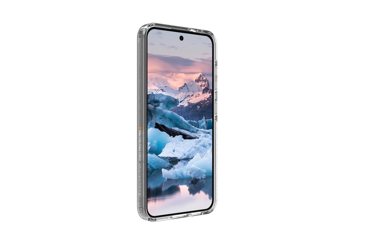 dbramante1928 Iceland Ultra D3O Backcover – für Samsung Galaxy S23 FE, Recycling-Kunststoff, Transparent