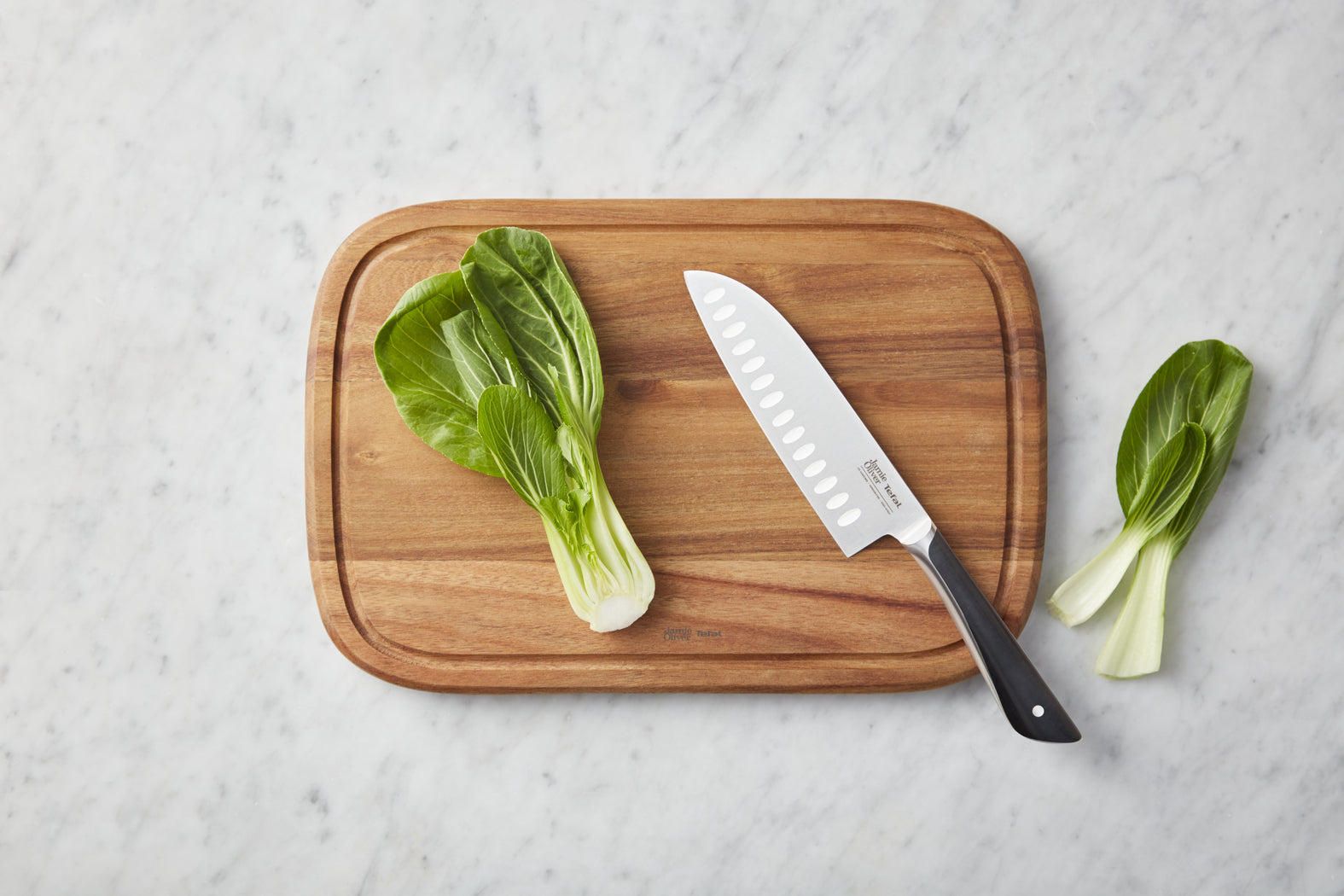 Tefal Jamie Oliver Messerblock – 6-teilig – Holz – Braun