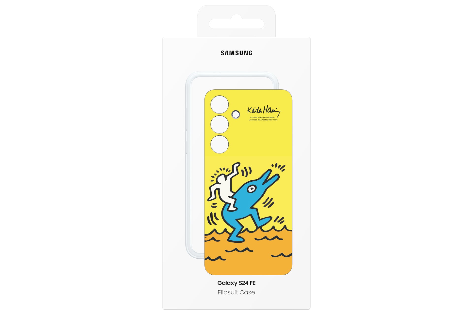 Samsung Backcover – für Samsung Galaxy S24 FE – gelb – Recycling-Kunststoff