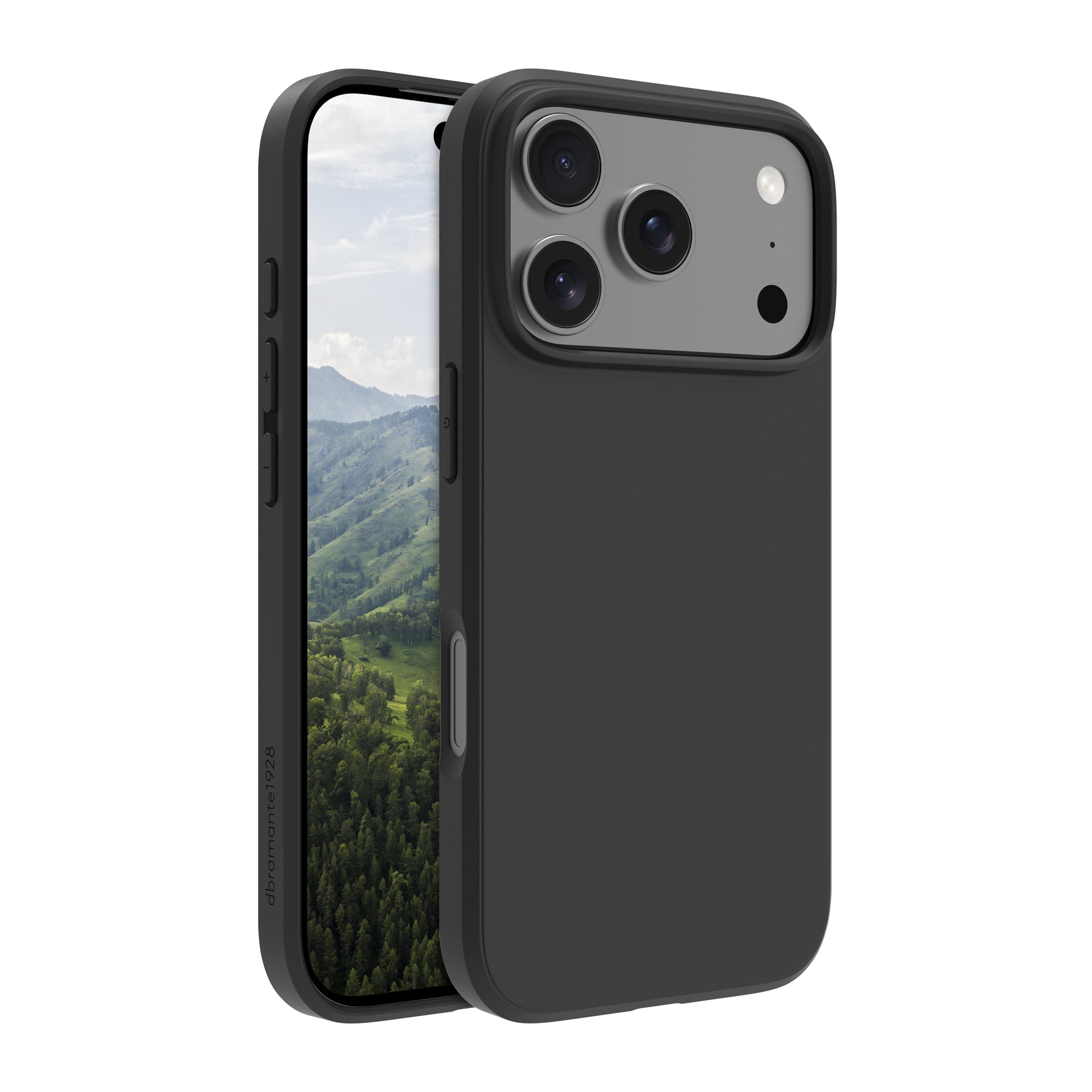 dbramante1928 Greenland – Backcover – für Apple iPhone 17 Pro, Kunststoff, Schwarz, bis 1,2 m sturzsicher