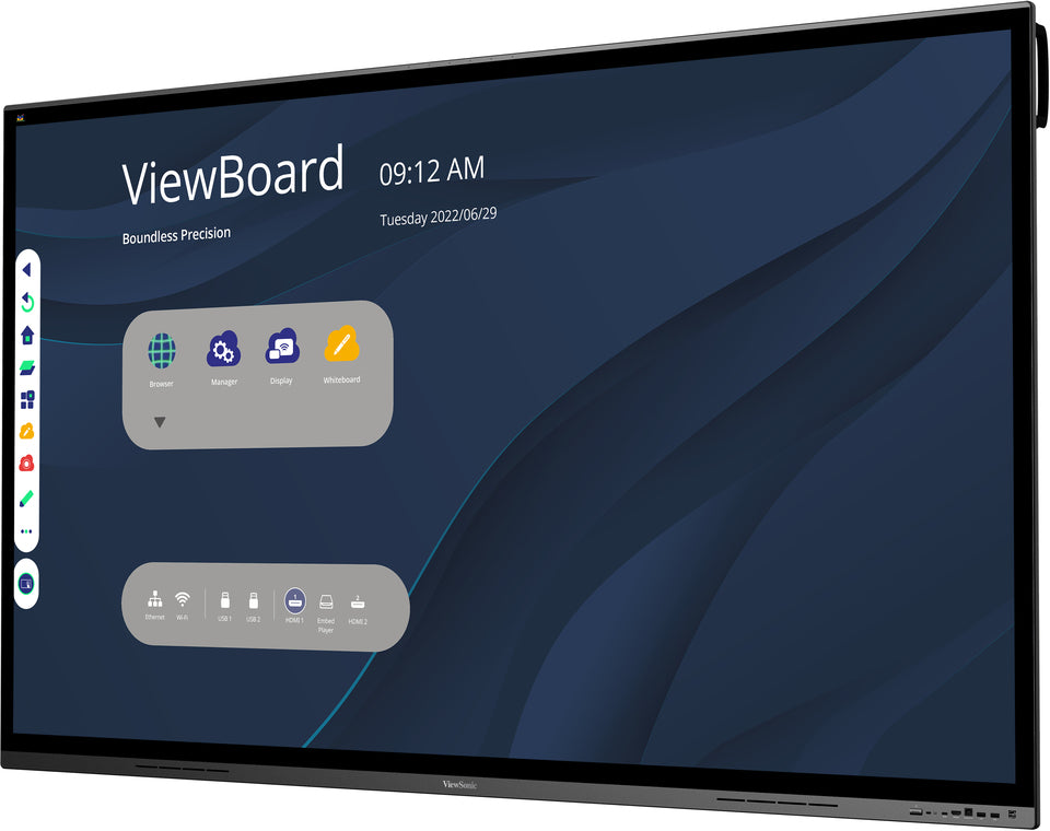 Viewsonic IFP8662 – Interaktives Touch-Display, 86", Ultra HD 4K, 350 cd/m²