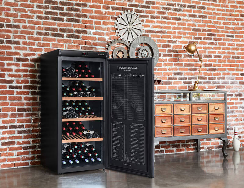 Climadiff Weinkühlschrank RESERVE275F – 479 l, 230 V, Kompressor, Energieeffizienzklasse F