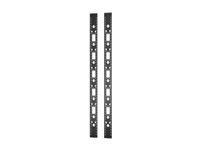 APC Regal-Schiene – 48U (0U Montage), 2er-Set, Schwarz
