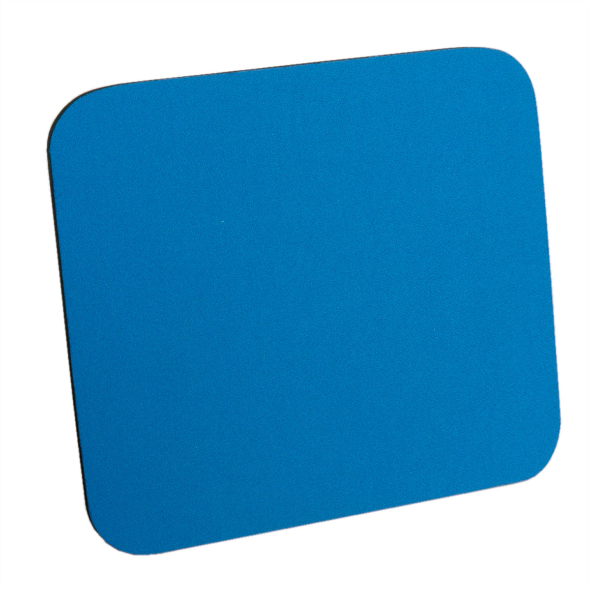 ROLINE Mauspad mit Handgelenkauflage – Textil – Blau – 253 × 220 mm – rutschfest