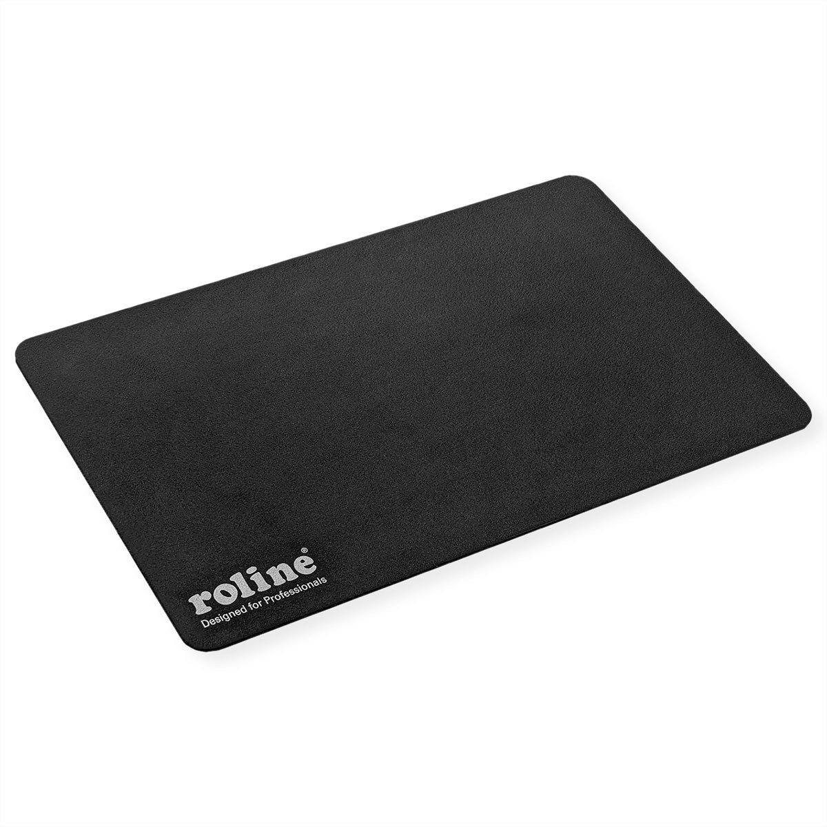 ROLINE Gaming-Mauspad – 280 × 160 mm, Textil/Kautschuk, Schwarz