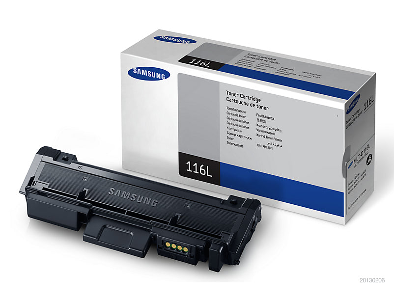 Samsung MLT-D116L Schwarz Toner – Original – 3'000 Seiten – für Samsung Xpress SL M2625/M2626/M2825 u. a.