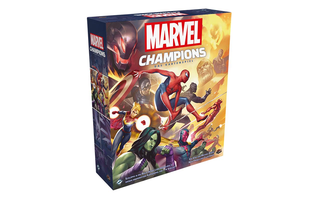 Fantasy Flight Games Marvel Champions: Das Kartenspiel – Grundspiel, Kartenspiel, 1–4 Spieler, ab 14 Jahren, 45 min