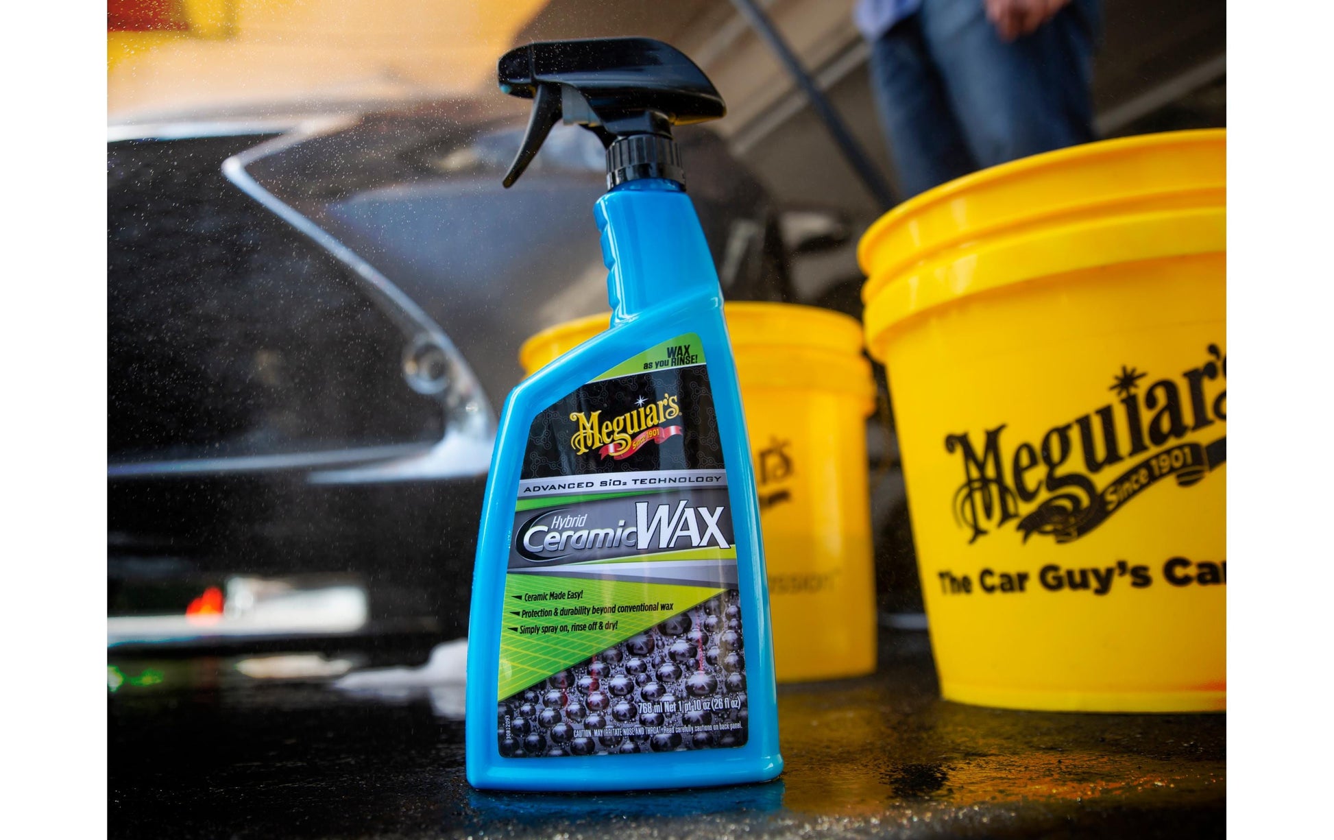 Meguiar's Hybrid Keramik Flüssigwachs – für Lack, 768 ml