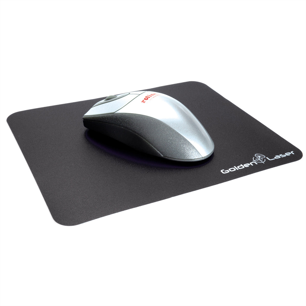 ROLINE Mauspad – 220 × 180 mm, Schwarz