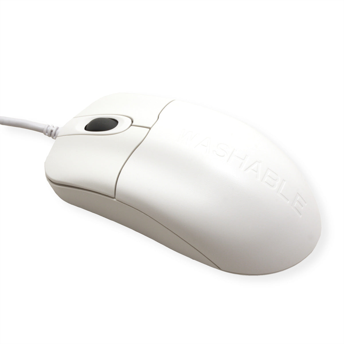 Seal Shield Silver Storm – Hygiene-/Medizin-Maus – Kabelgebunden (USB‑A), IP68, Weiss