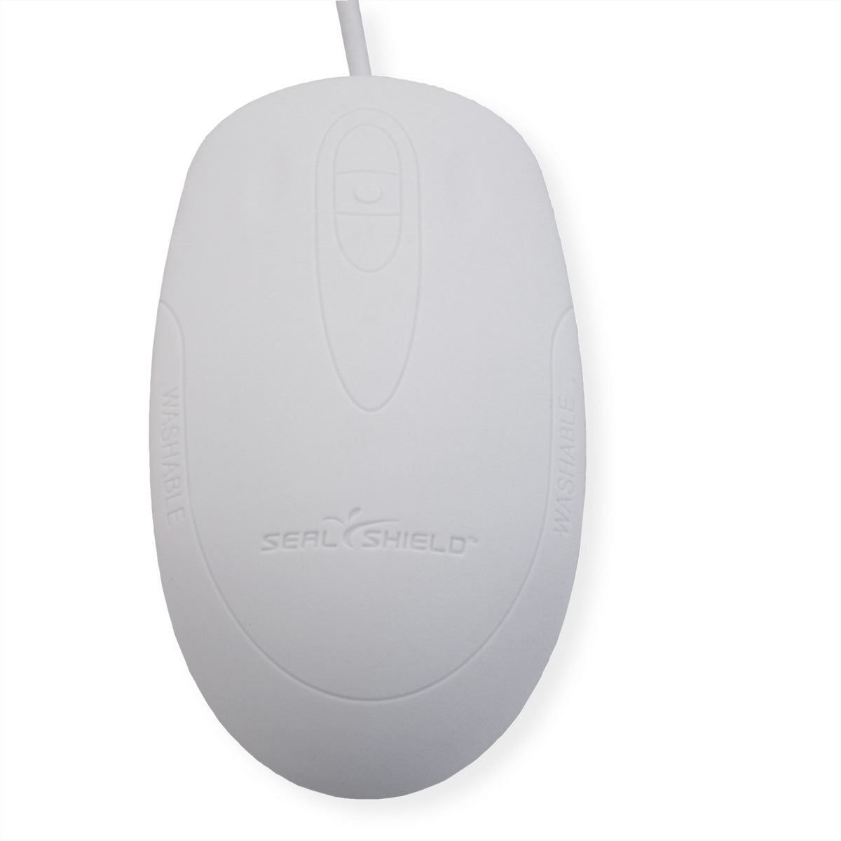 Seal Shield Scroll Wheel SSWM3 – Hygiene-/Medizin-Maus – Kabelgebunden (USB-A), IP68, Weiss