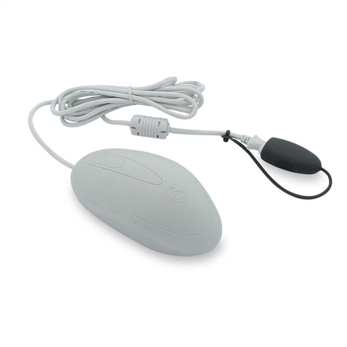 Seal Shield Scroll Wheel SSWM3 – Hygiene-/Medizin-Maus – Kabelgebunden (USB-A), IP68, Weiss