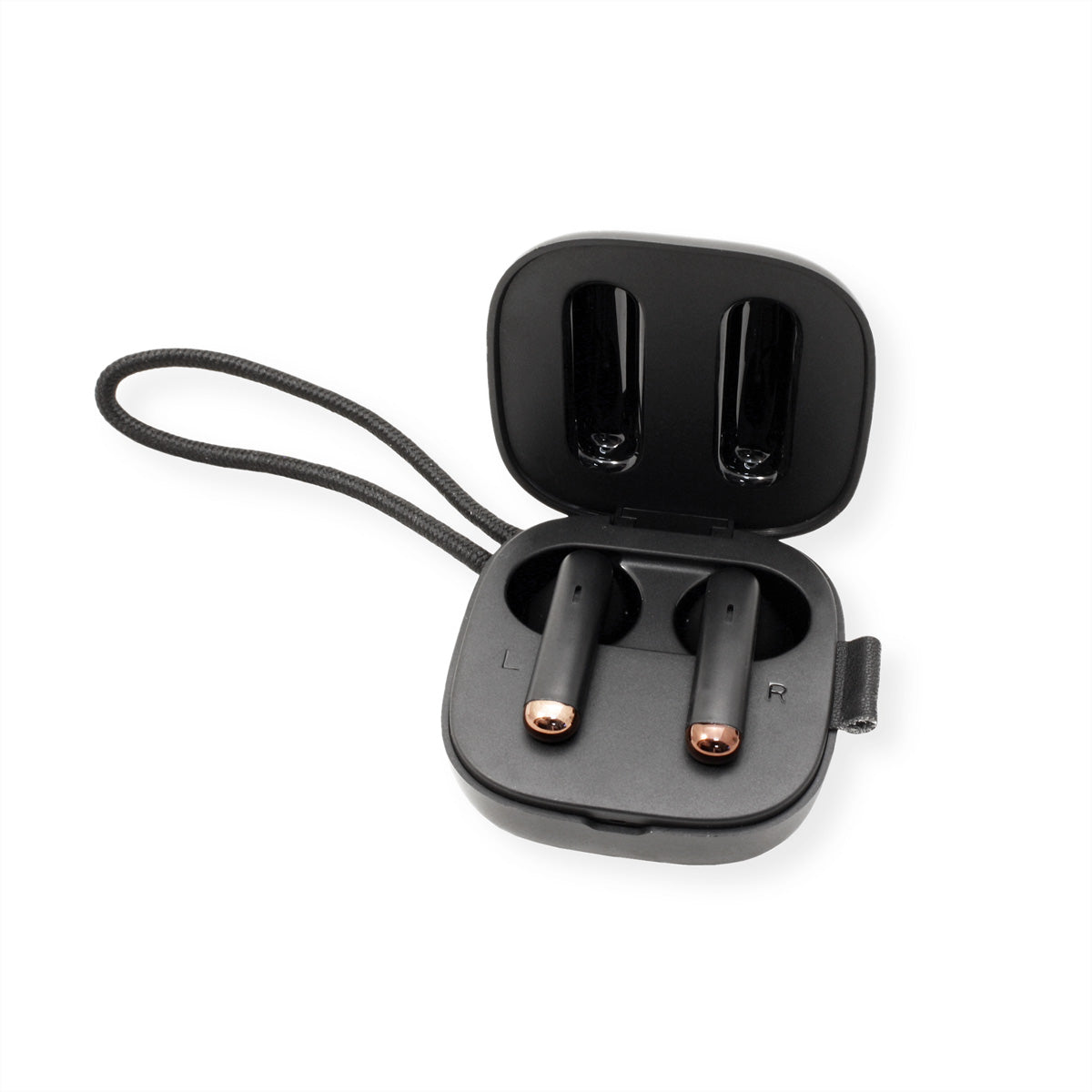 Biond BIO-TWS-90 TWS In-Ear – mit Ladecase, Schwarz