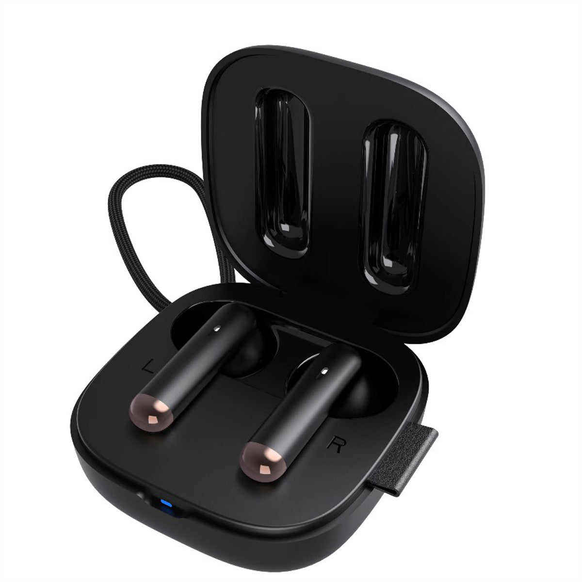 Biond BIO-TWS-90 TWS In-Ear – mit Ladecase, Schwarz