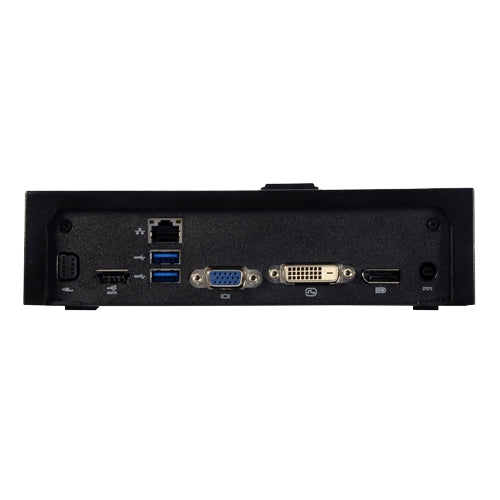 Dell E-Port II Dockingstation – Andocken, DP/VGA/DVI, 3× USB-A, 3,5 mm Audio, für Precision M4700/M4600/M6600