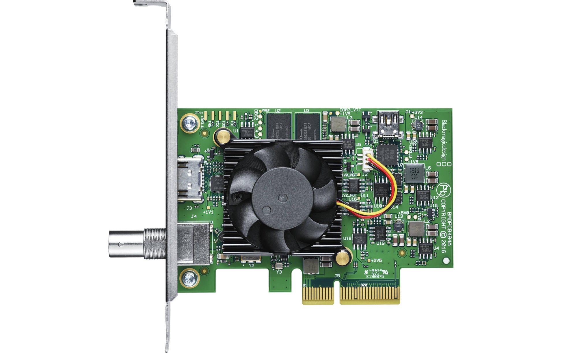 Blackmagic Design DeckLink Mini Monitor 4K – Video-Ausgabekarte – 4K UHD, HDMI, PCIe – Grün, Grau