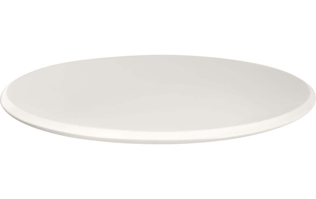 Villeroy & Boch New Moon Speiseteller – Ø 27,0 cm, Porzellan, Weiss, Spülmaschinenfest, 6 Stück