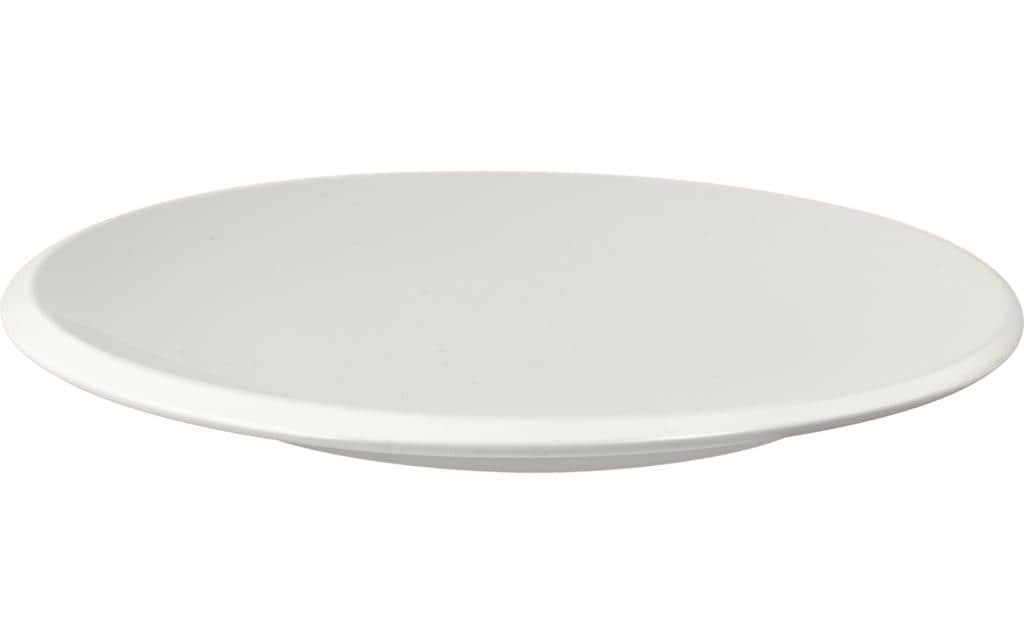 Villeroy & Boch New Moon Frühstücksteller – Porzellan, weiss, spülmaschinenfest, mikrowellenfest, 6 Stück