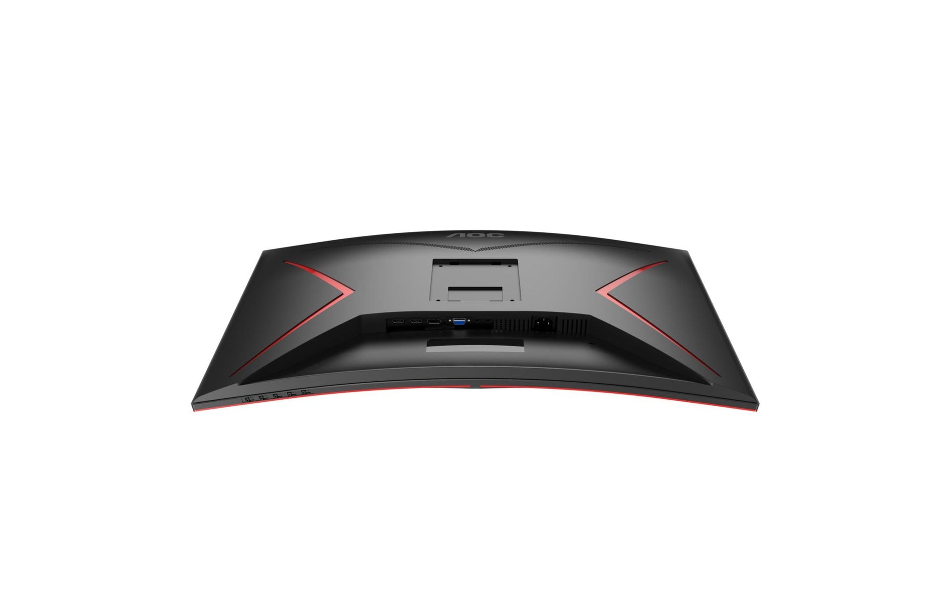 AOC C32G2ZE/BK – Monitor, 31,5", VA, 240 Hz, 300 cd/m², Gebogen, FreeSync, VESA 100 × 100, Rot