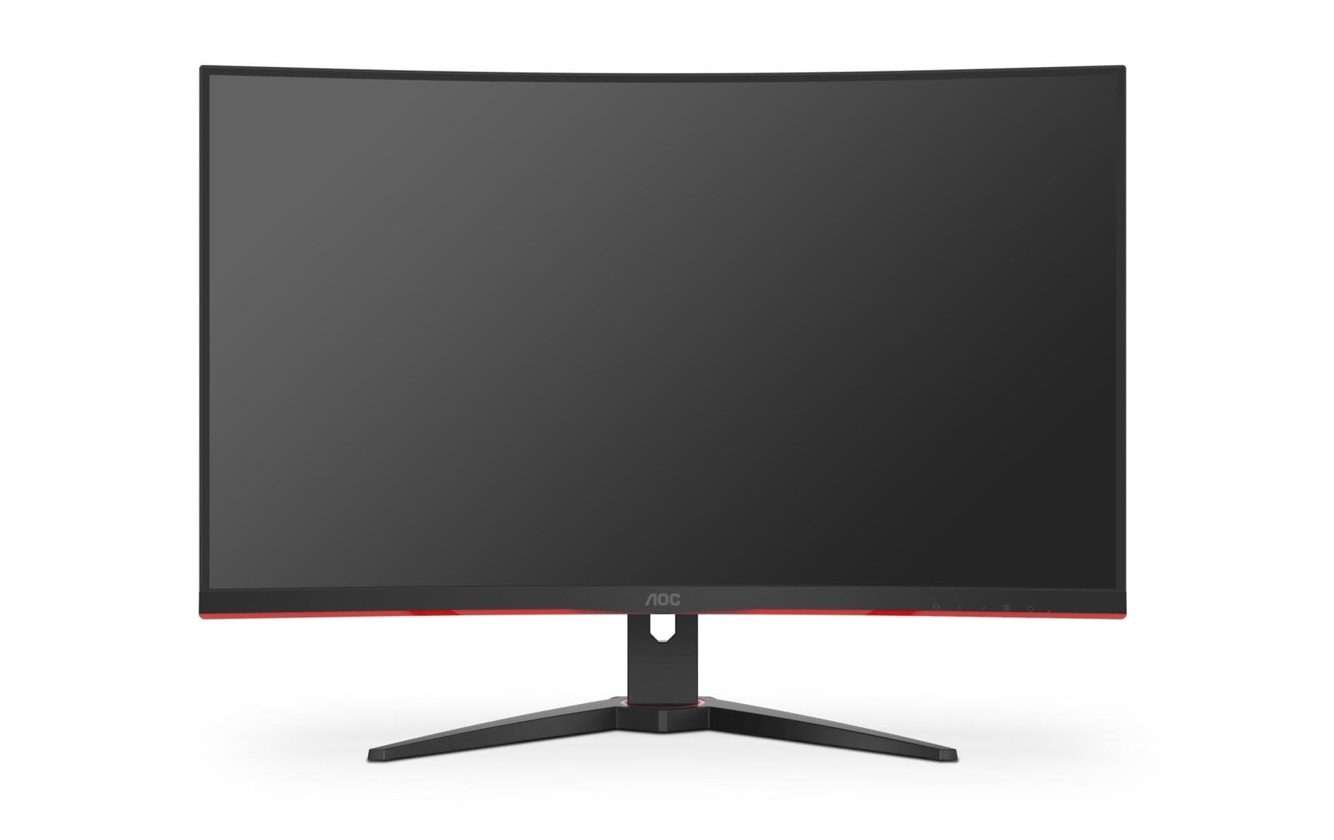AOC C32G2ZE/BK – Monitor, 31,5", VA, 240 Hz, 300 cd/m², Gebogen, FreeSync, VESA 100 × 100, Rot
