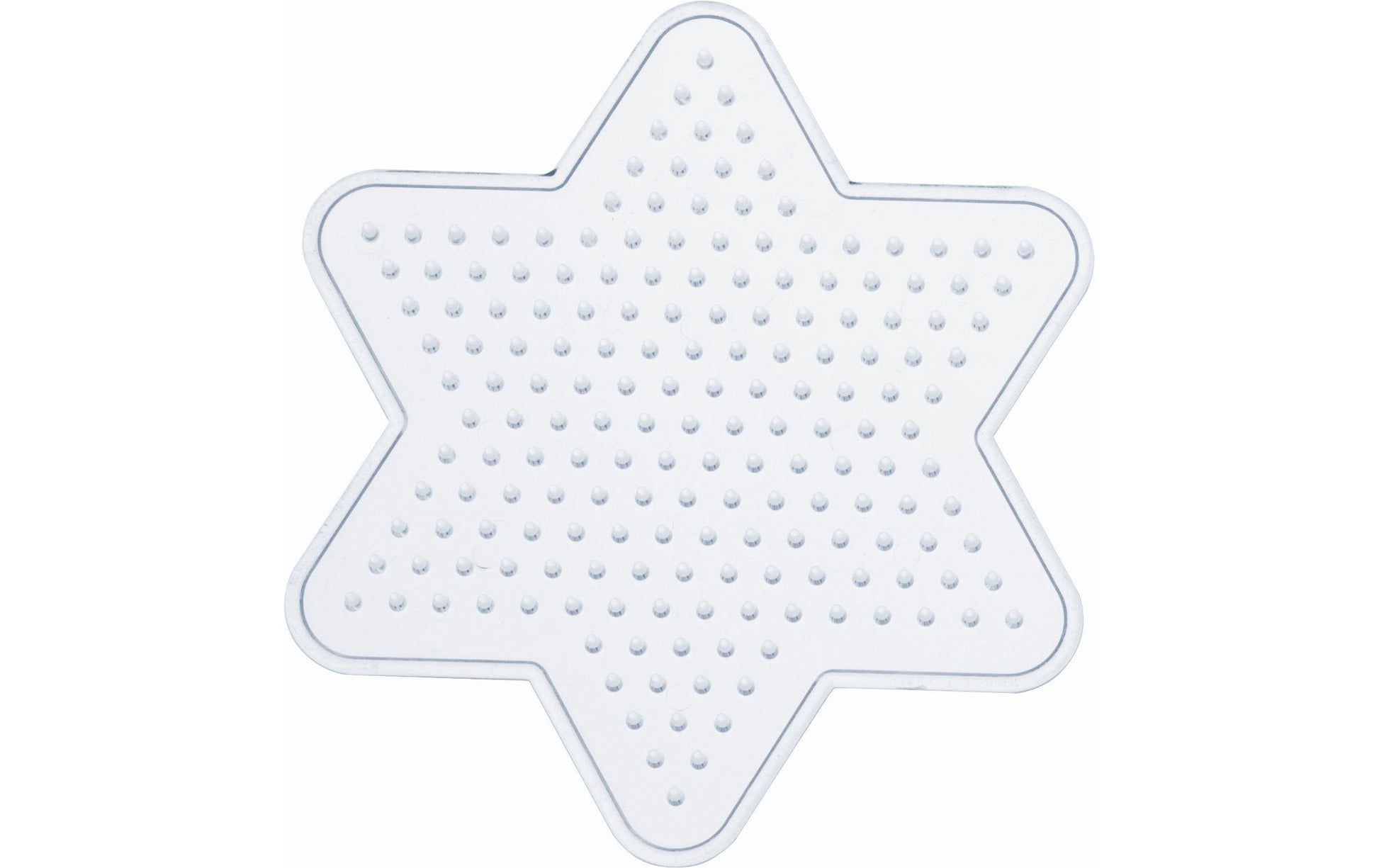 Folia Bügelperlen Stifteplatten – 3 Stück – transparent