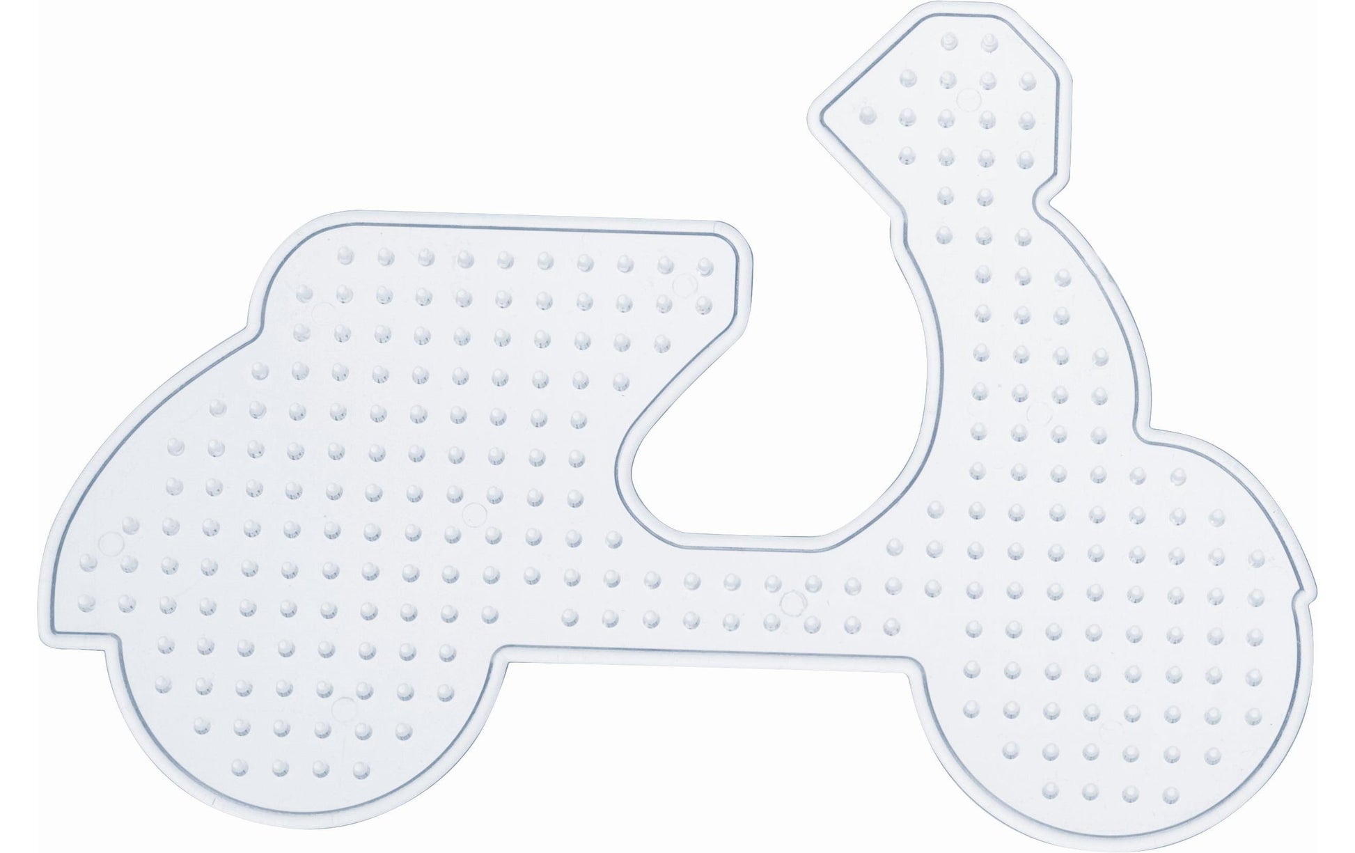 Folia Bügelperlen Stifteplatten – 3 Stück – transparent