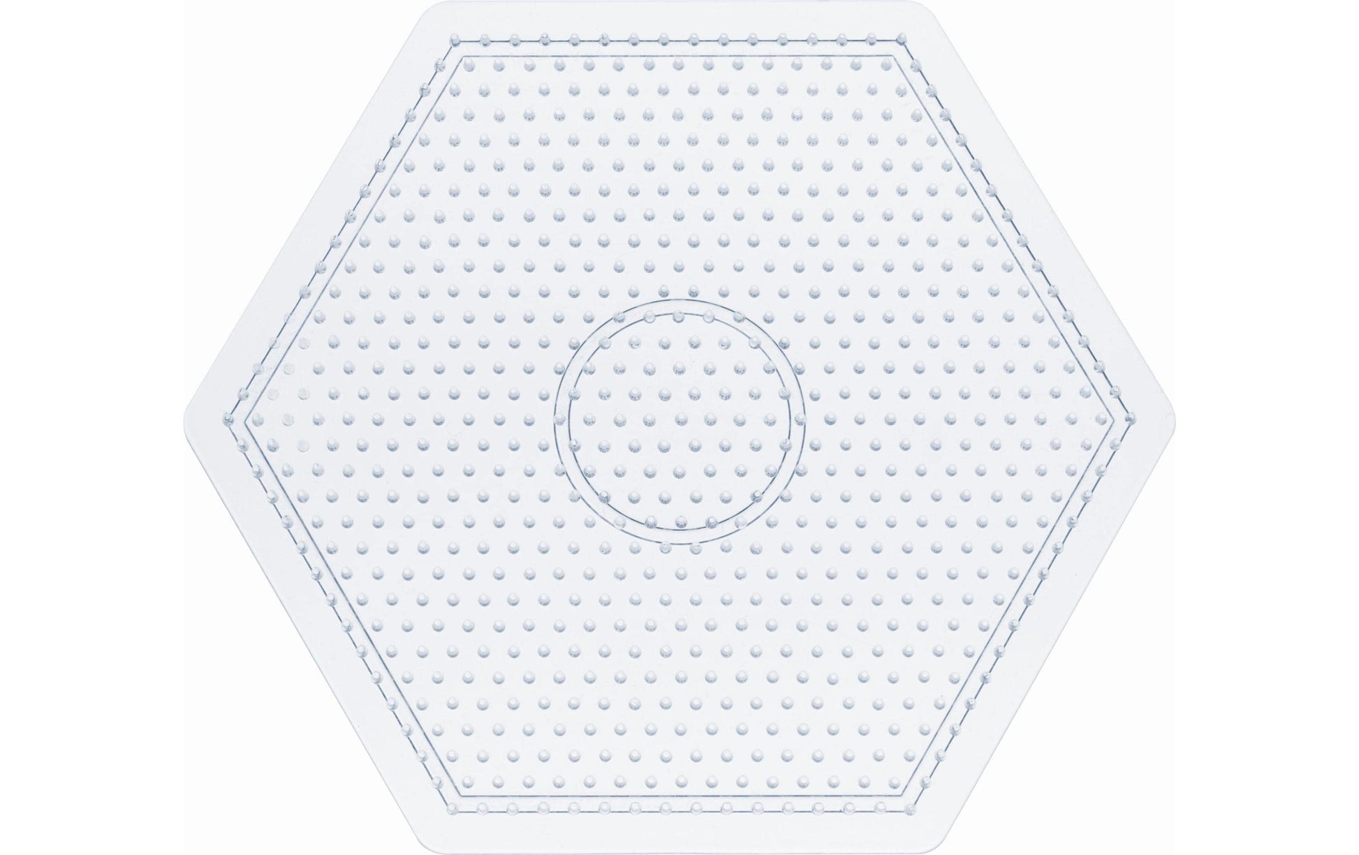 Folia Bügelperlen Stifteplatten – 3 Stück – transparent
