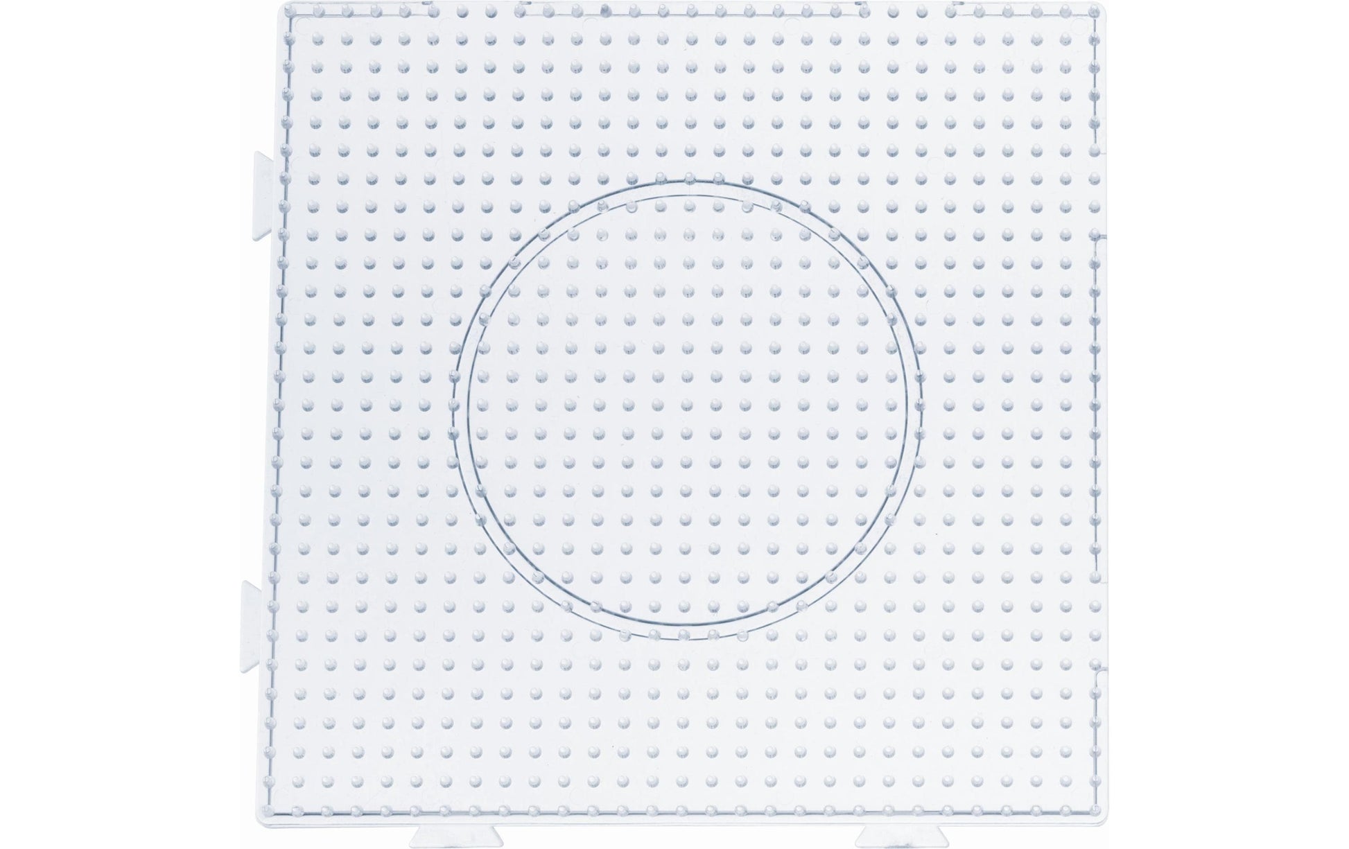 Folia Bügelperlen Stifteplatten – 3 Stück – transparent