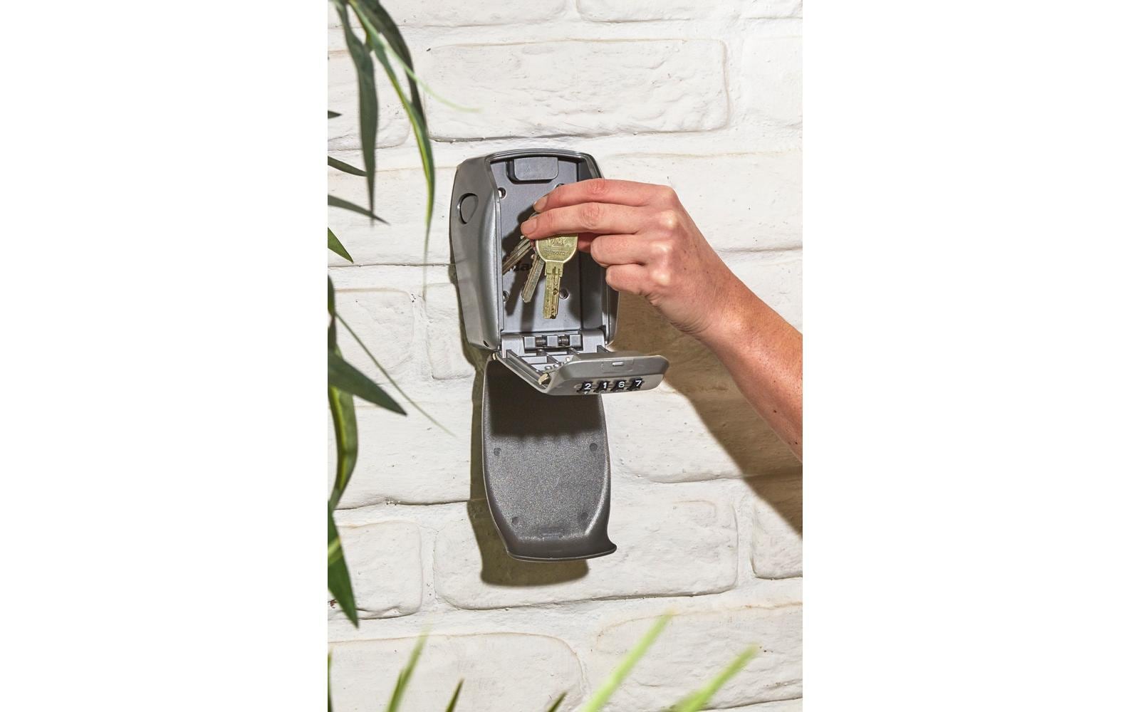 MASTER LOCK 5415EURD – Schlüsselsafe, Zahlenschloss, Metall, Grau