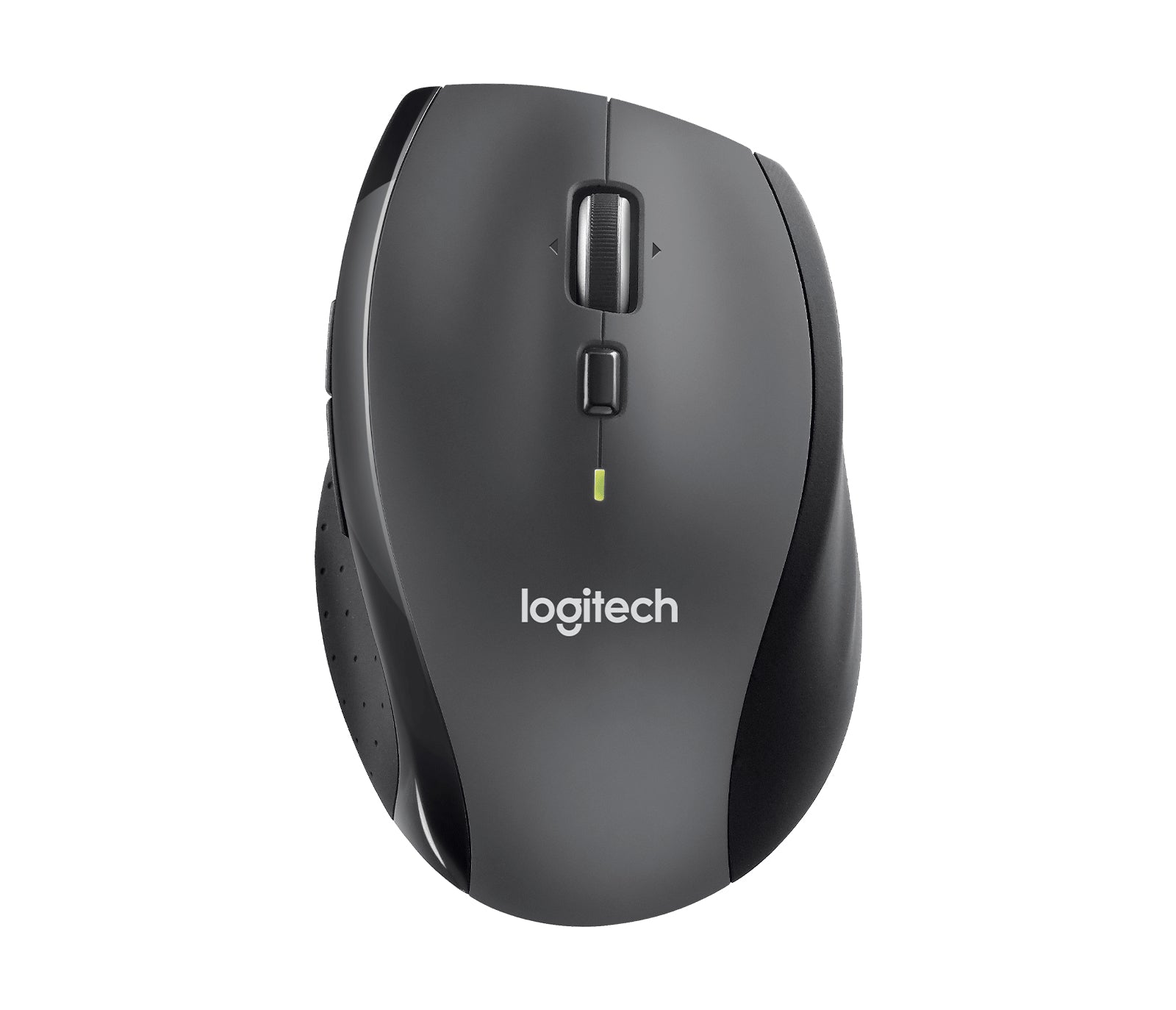Logitech Marathon M705 Maus – kabellos, 1'000 dpi, 8 Tasten, für Rechtshänder, programmierbare Tasten, schwarz
