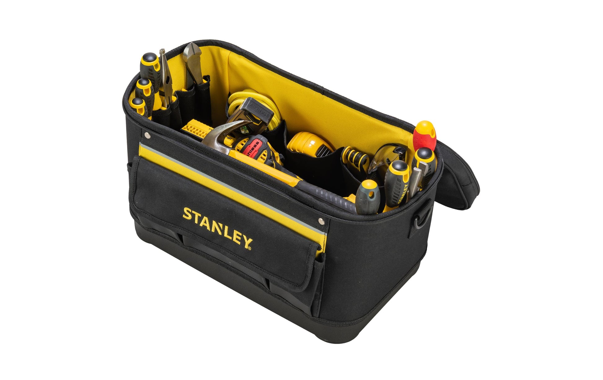 Stanley Werkzeugtasche 1-96-193, 251 × 447 × 262 mm, Kunststoff (Nylon), Schwarz, wasserfest, mit Griff